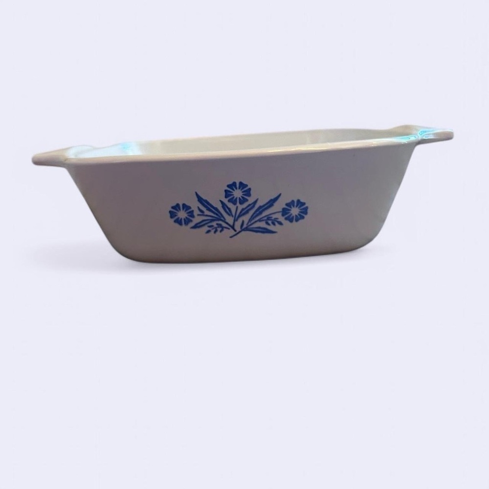 Vintage Corning Ware Blue Cornflower 5” Mini Casserole Dish (Model P-41-B,12 Oz)